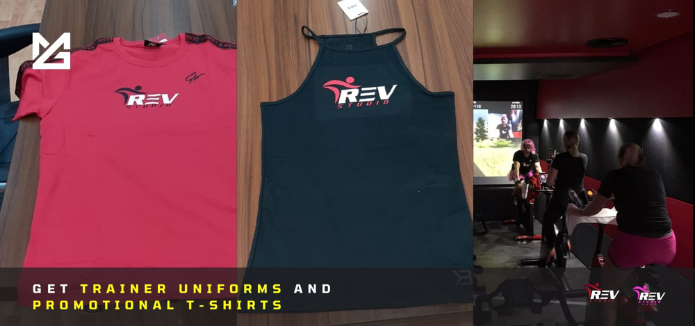 Customization with gym logo